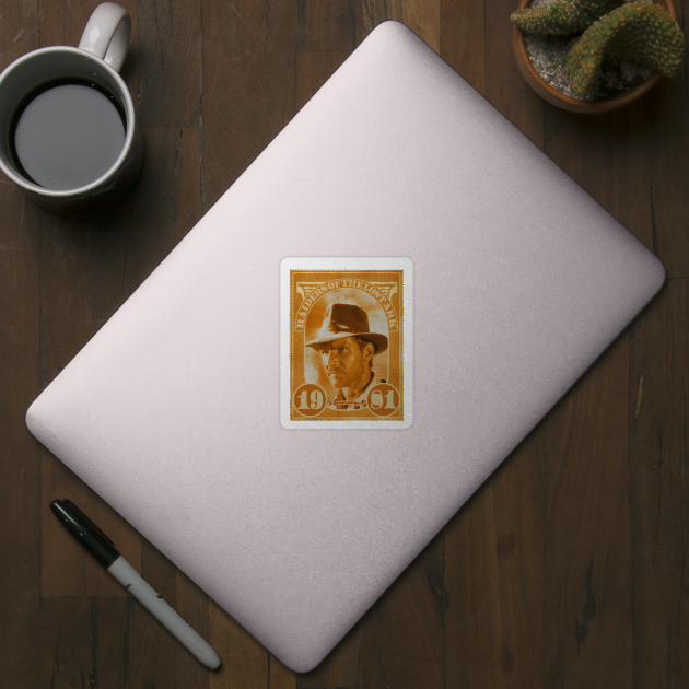 Raiders of the Lost Ark Stamp by MakroPrints